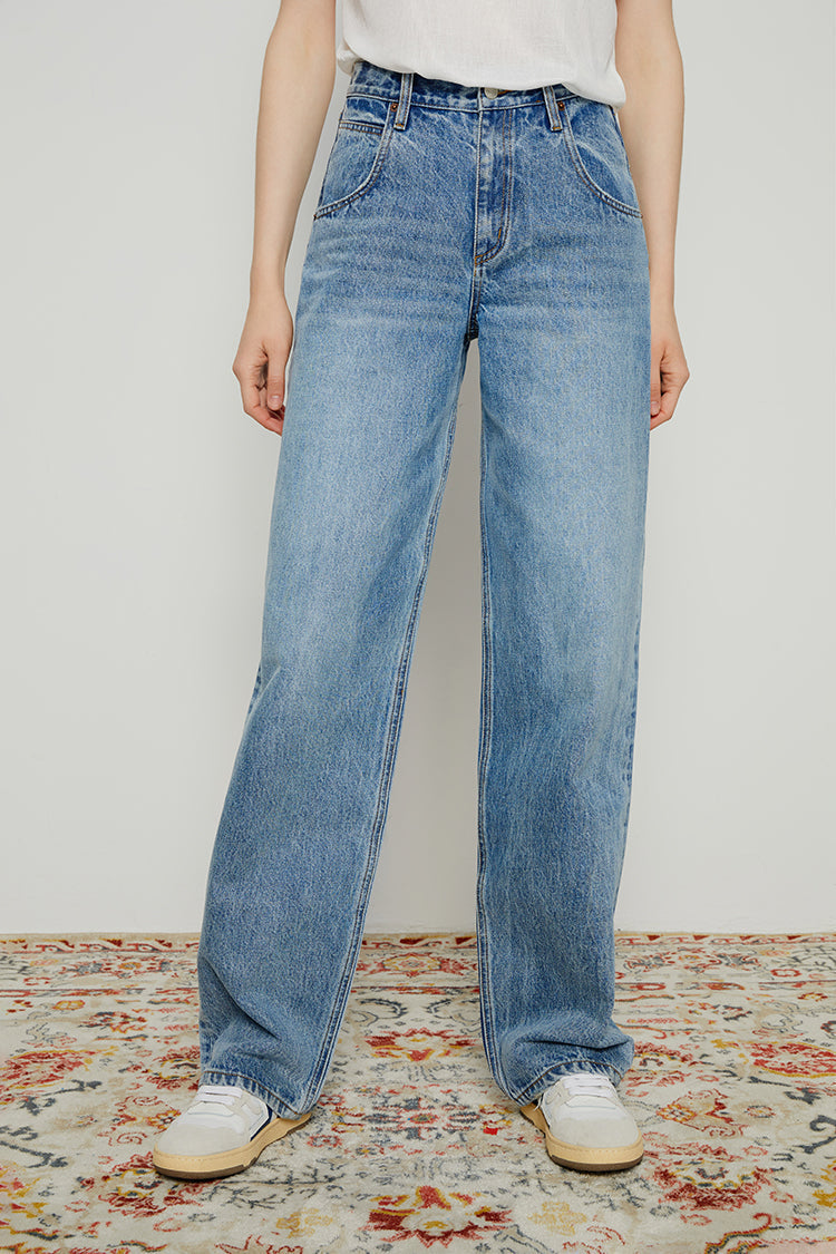 80'S Utility Loose Jeans HJ128