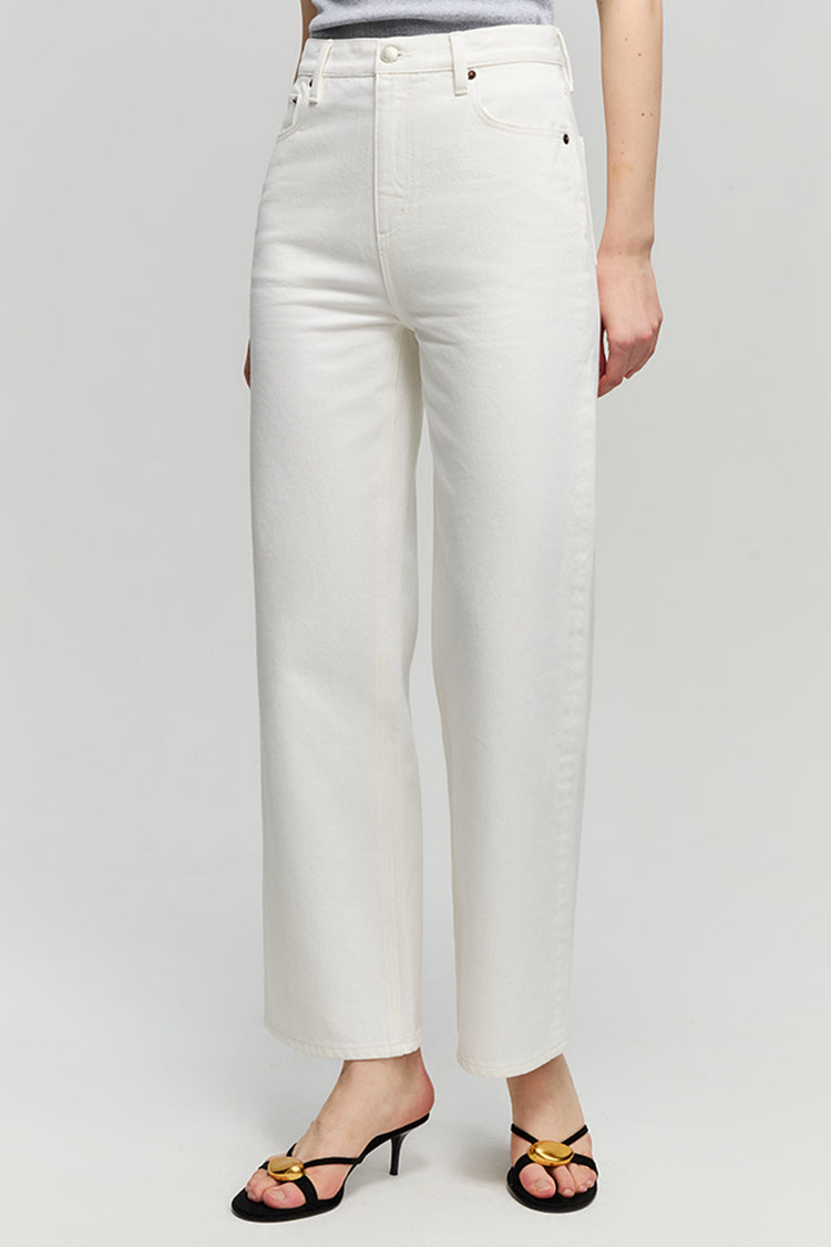 The Cityer Crop Wide Jeans HJ009