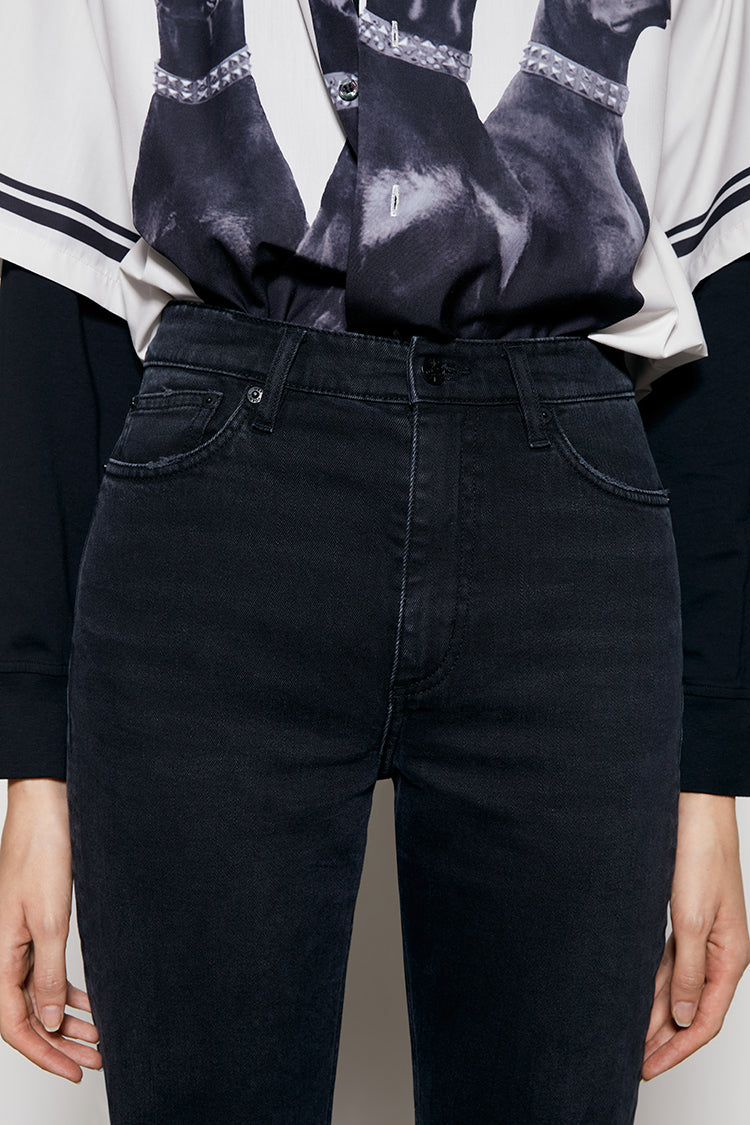 Activity Grrrl High Rise Kick Crop Jeans HJ017