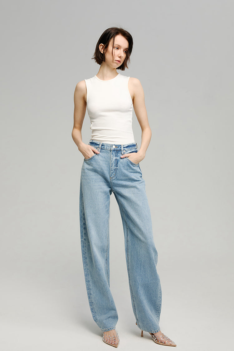 Moon Curve Jeans HJ031