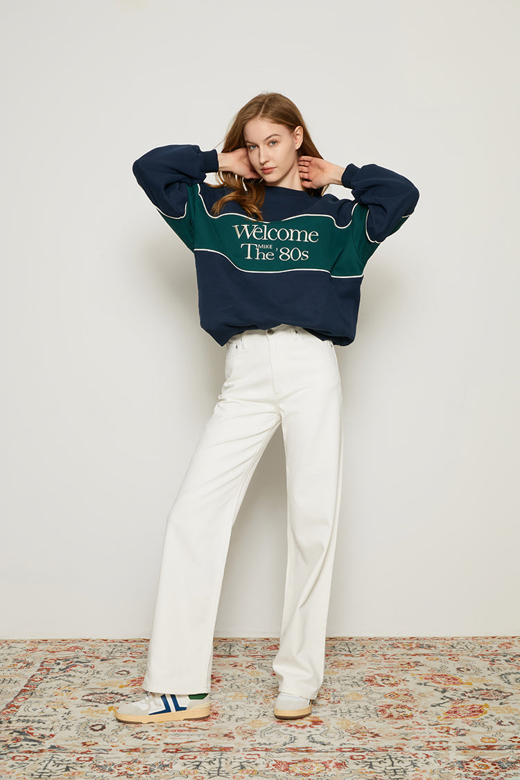 Coney Island Whitefish High Rise Wide Jeans HJ007