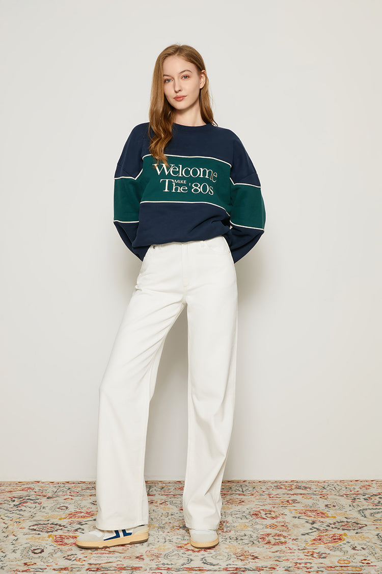 Coney Island Whitefish High Rise Wide Jeans HJ007