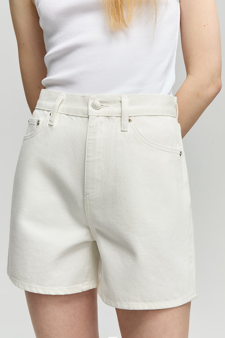 Golden Hour High Rise Girlfriend Shorts HJ801