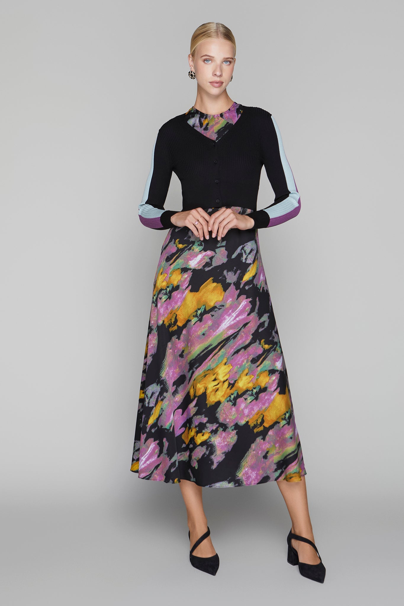 Blake Dress in Twilight Haze