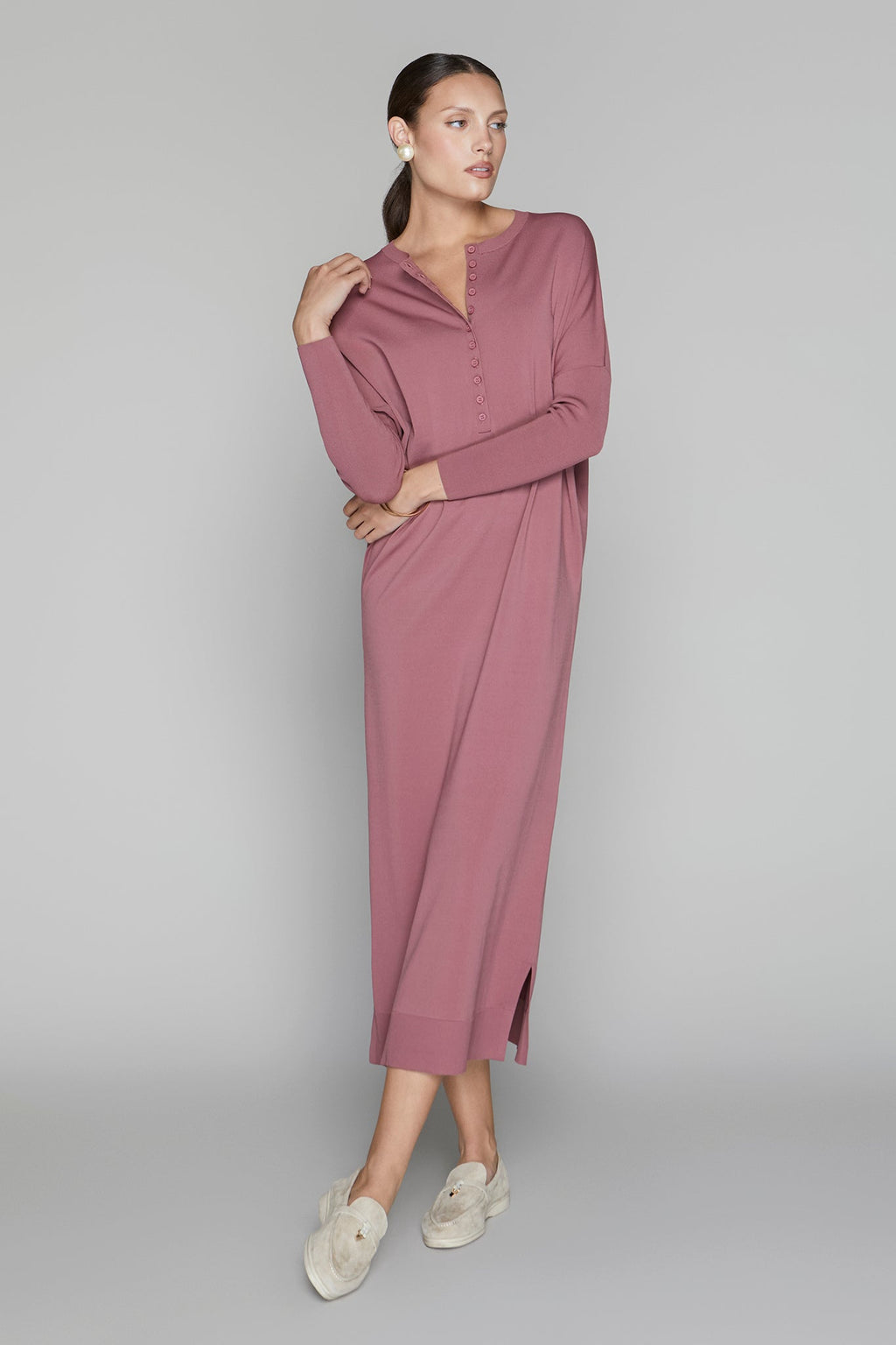 Wren Dress in Mulberry