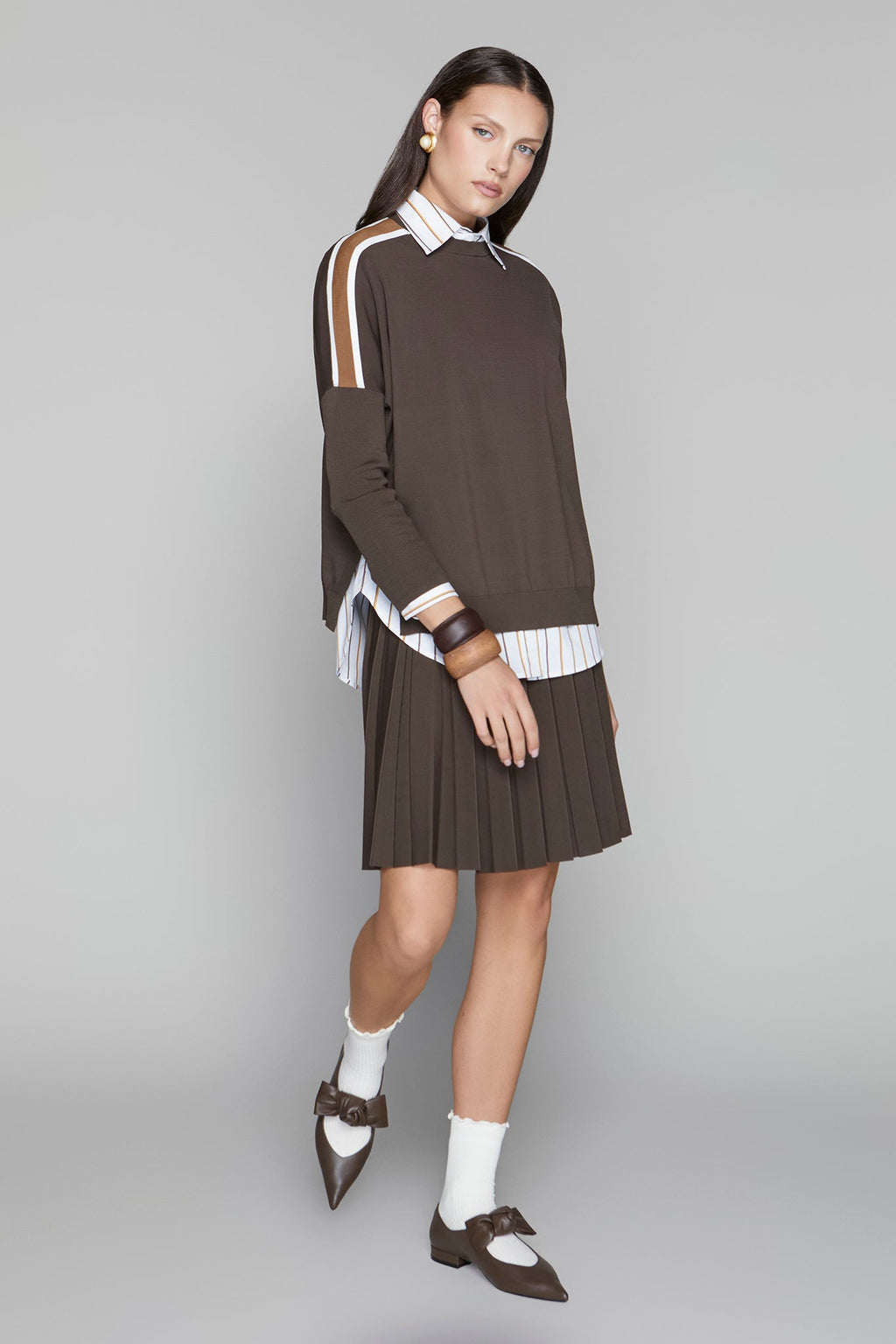 Infinity Skirt in Cocoa