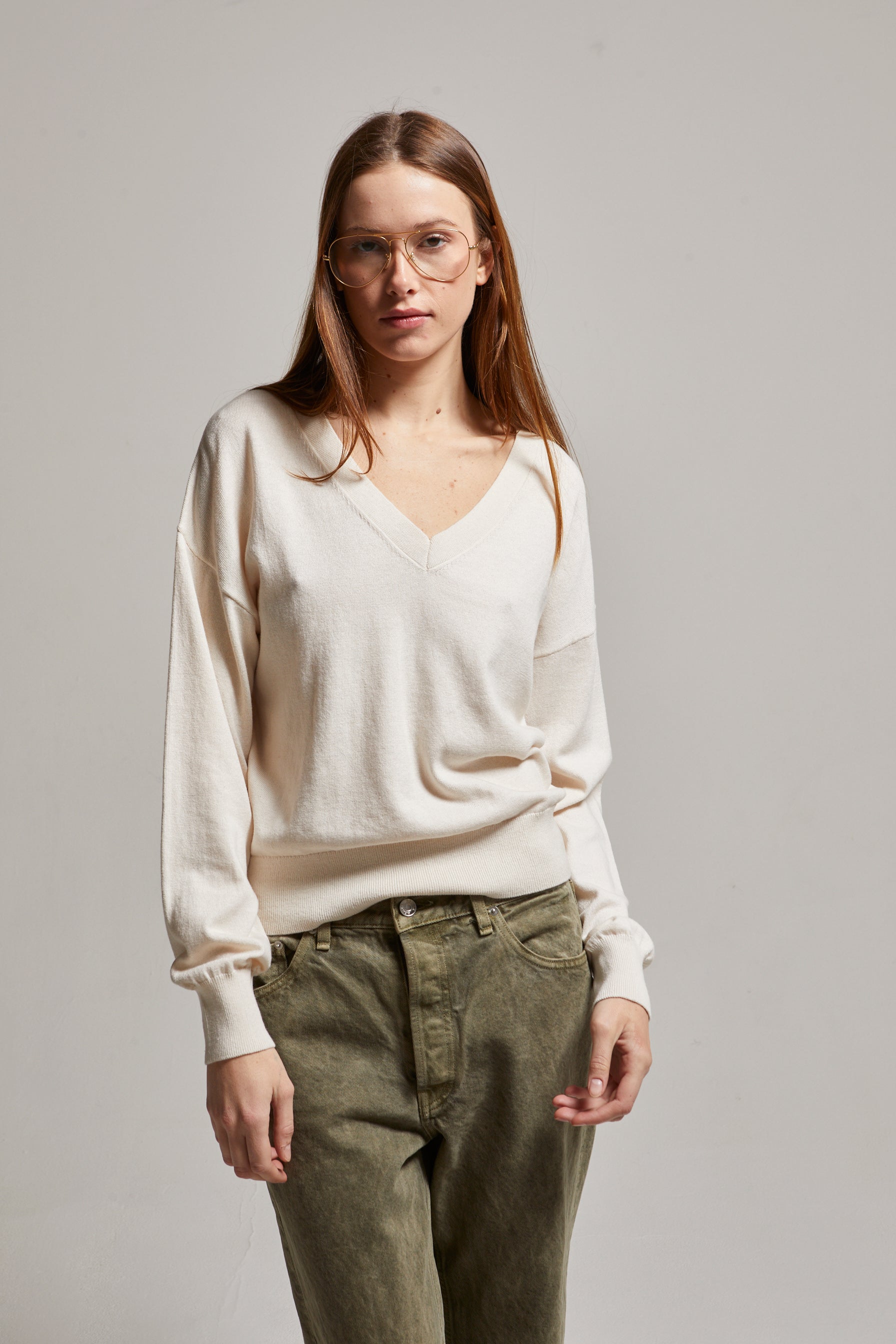 Alice Cotton Cashmere Sweater
