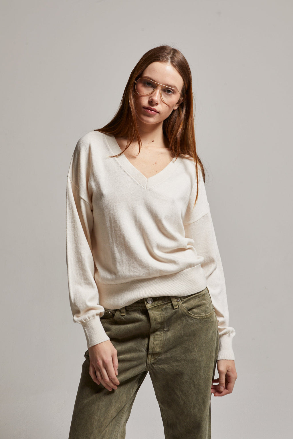 Alice Cotton Cashmere Sweater