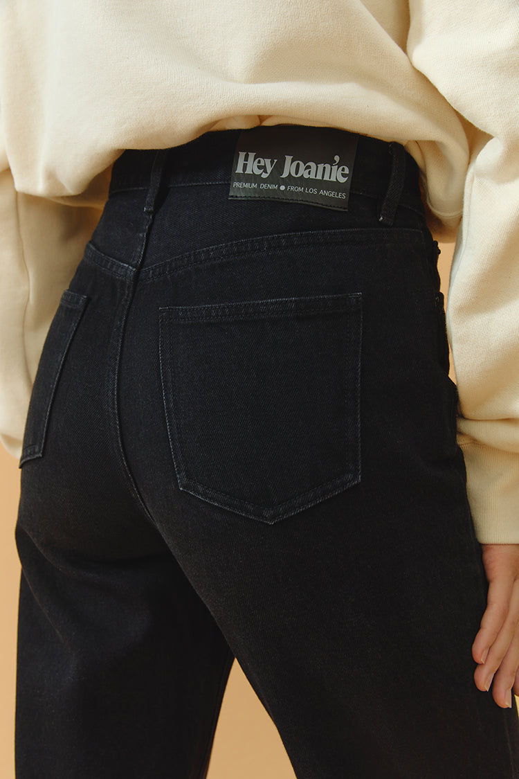 Chelsea High Rise Straight Crop Jeans HJ005