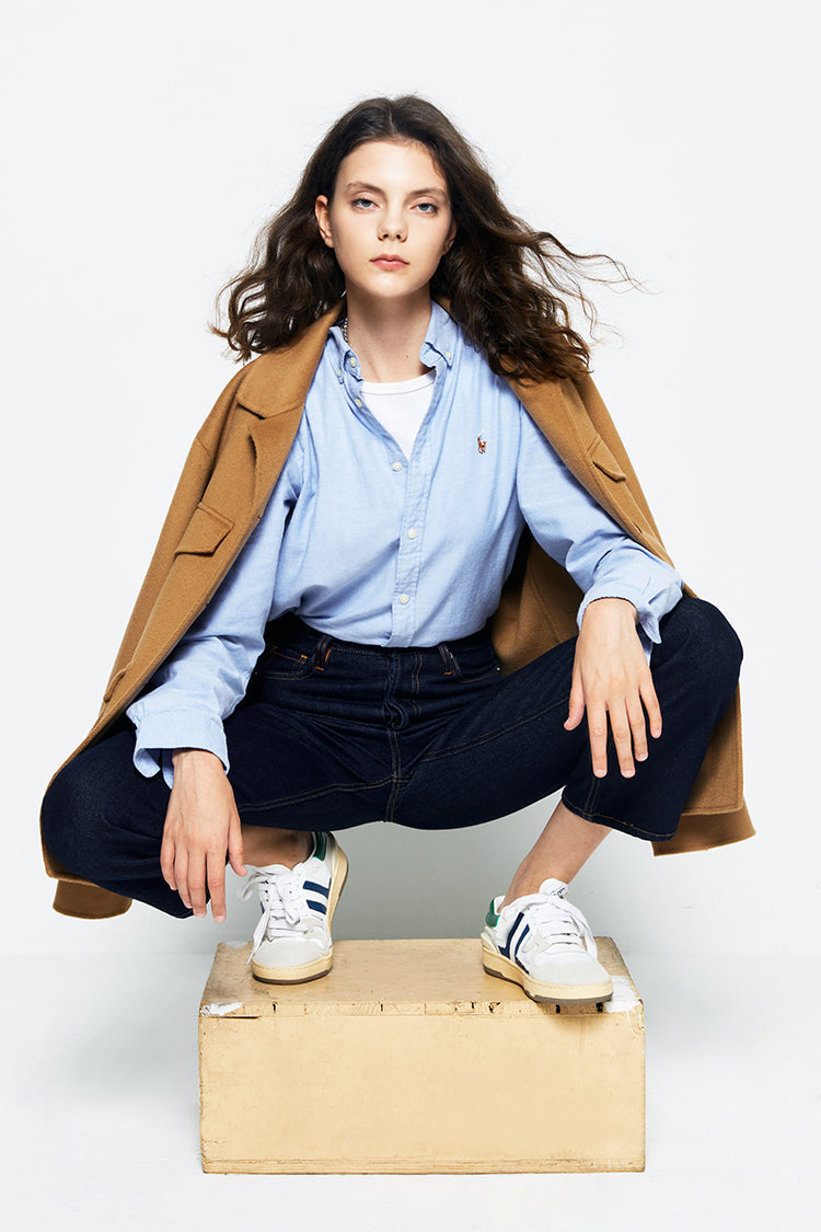 Manhattan High Rise Straight Ankle Jeans HJ160