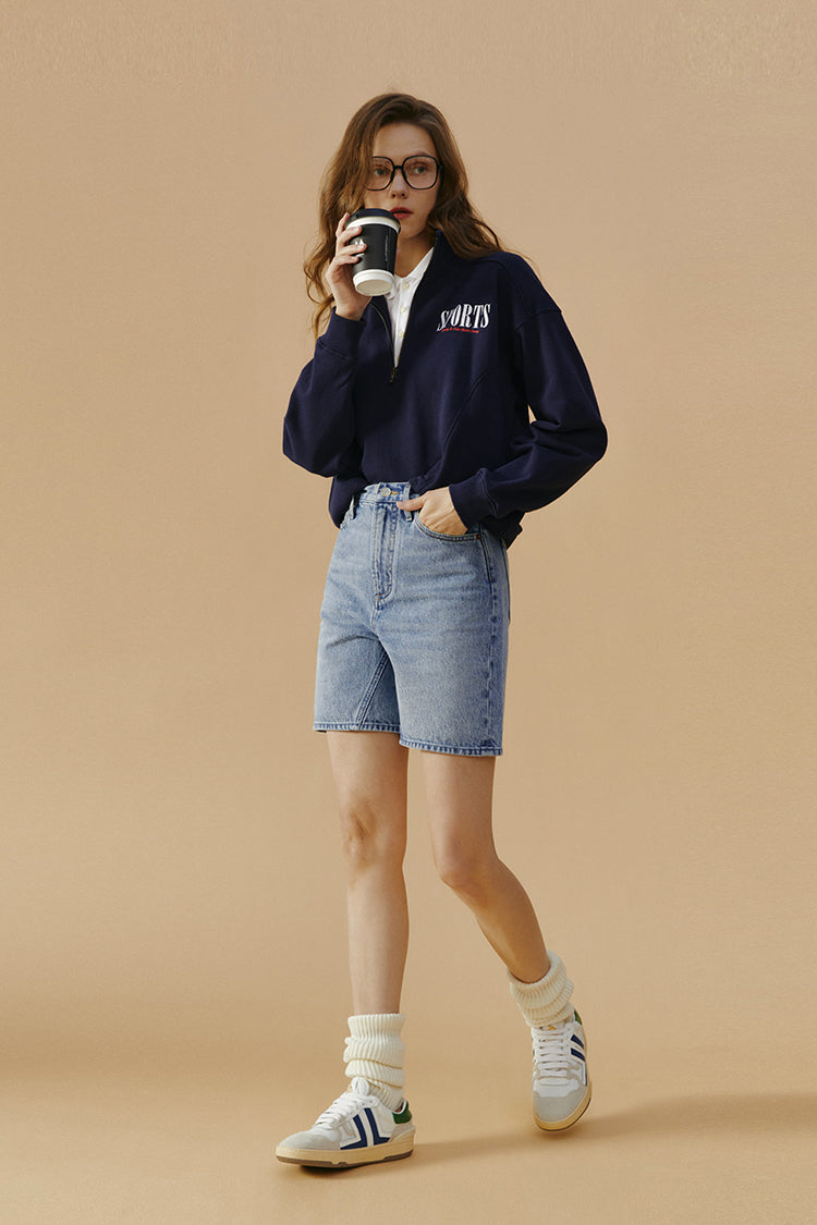 Angeles High Rise Shorts HJ030