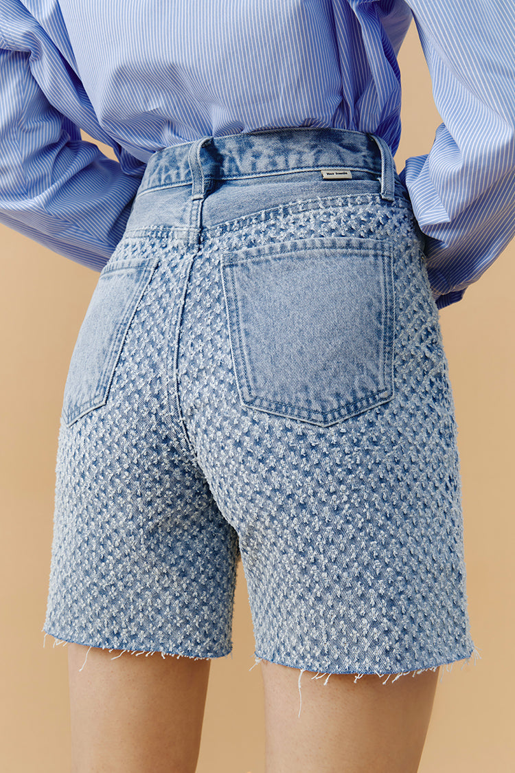 Venice Tweed High Rise Shorts HJ803 [FINAL SALE]