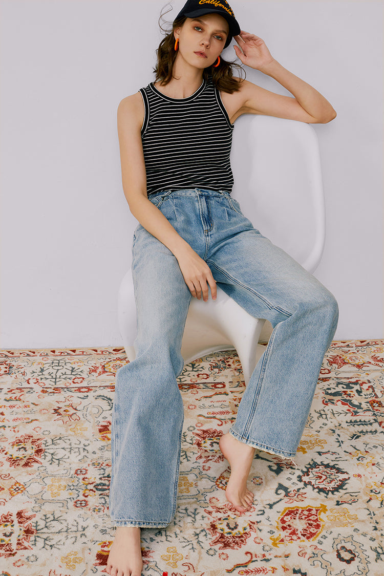 Fun City Wide Jeans HJ105