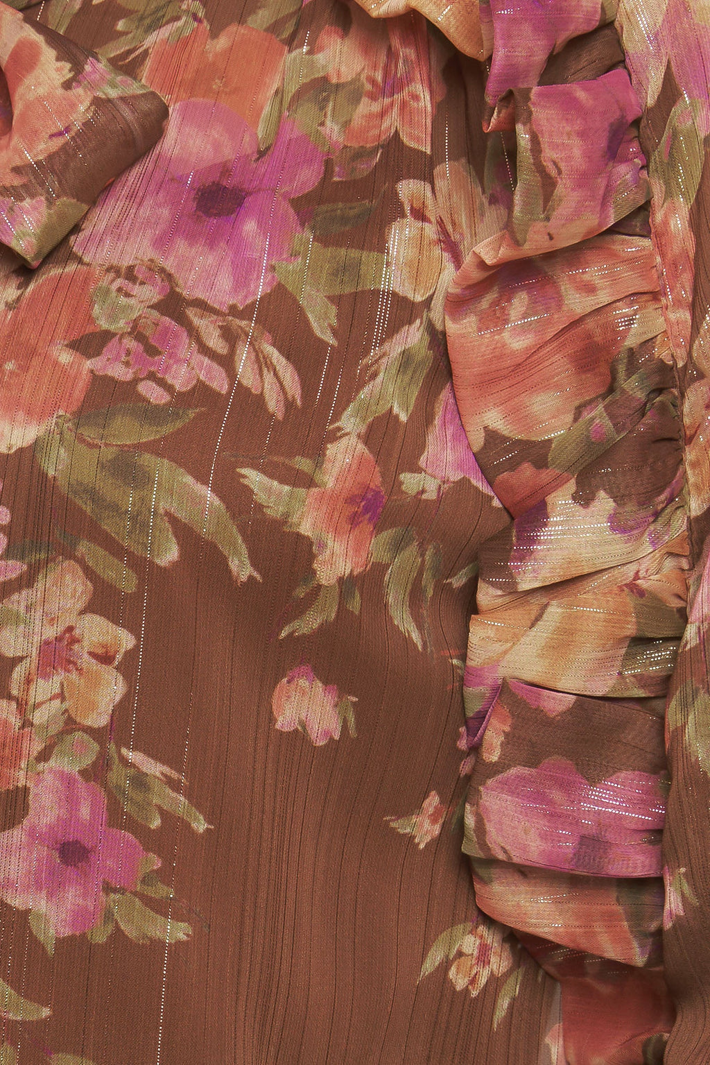 EARTHLY ROMANCE WOVEN TOP