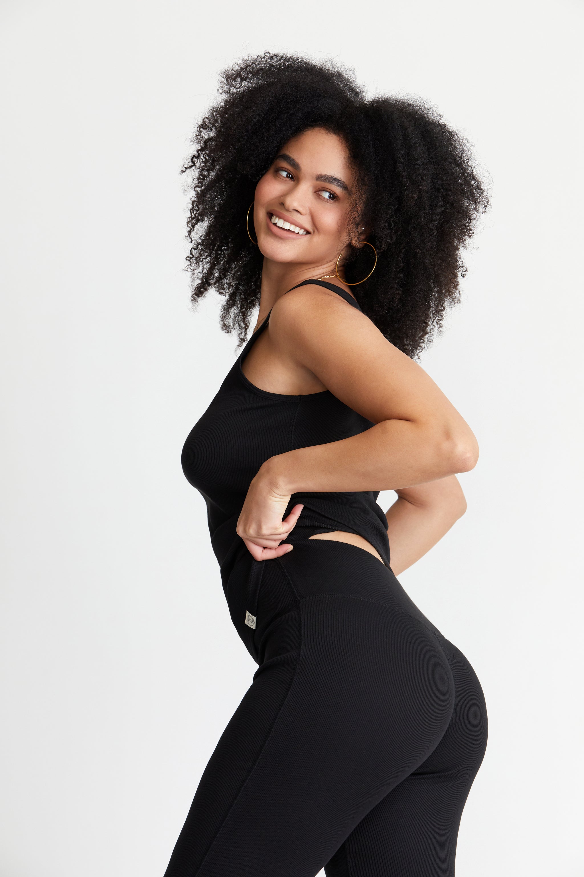 Pima Rib Knit L&L Legging