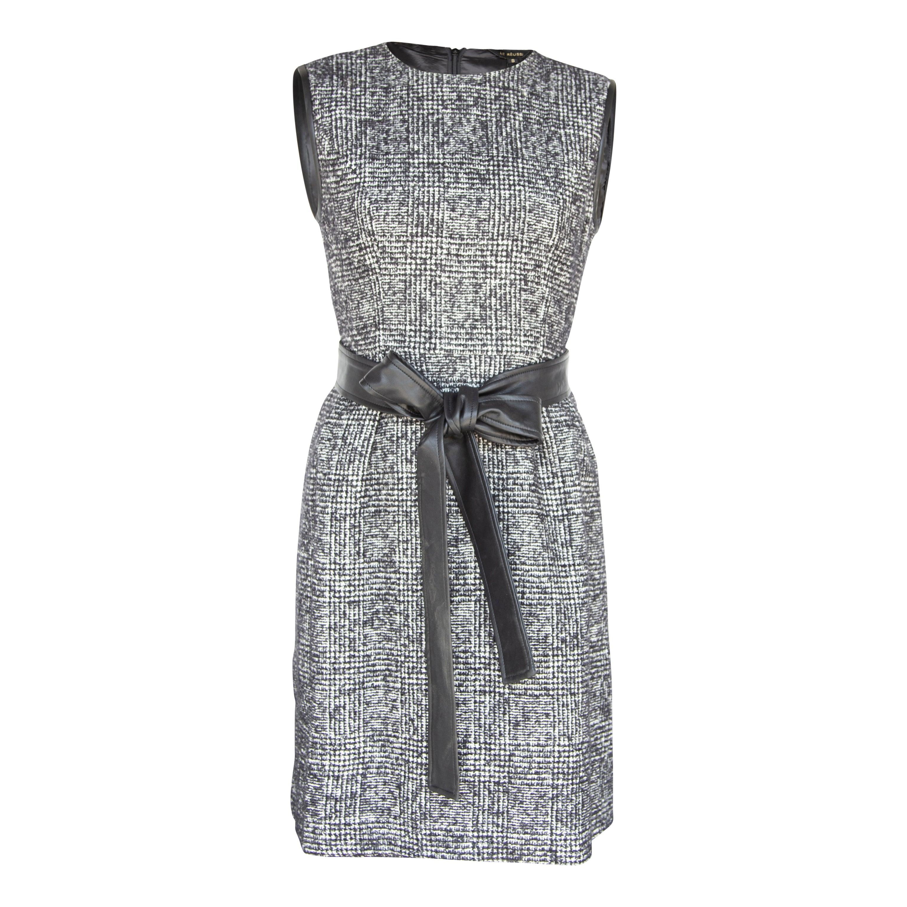 Ebony Mini Tweed Dress – Women’s Chic Mini Dress