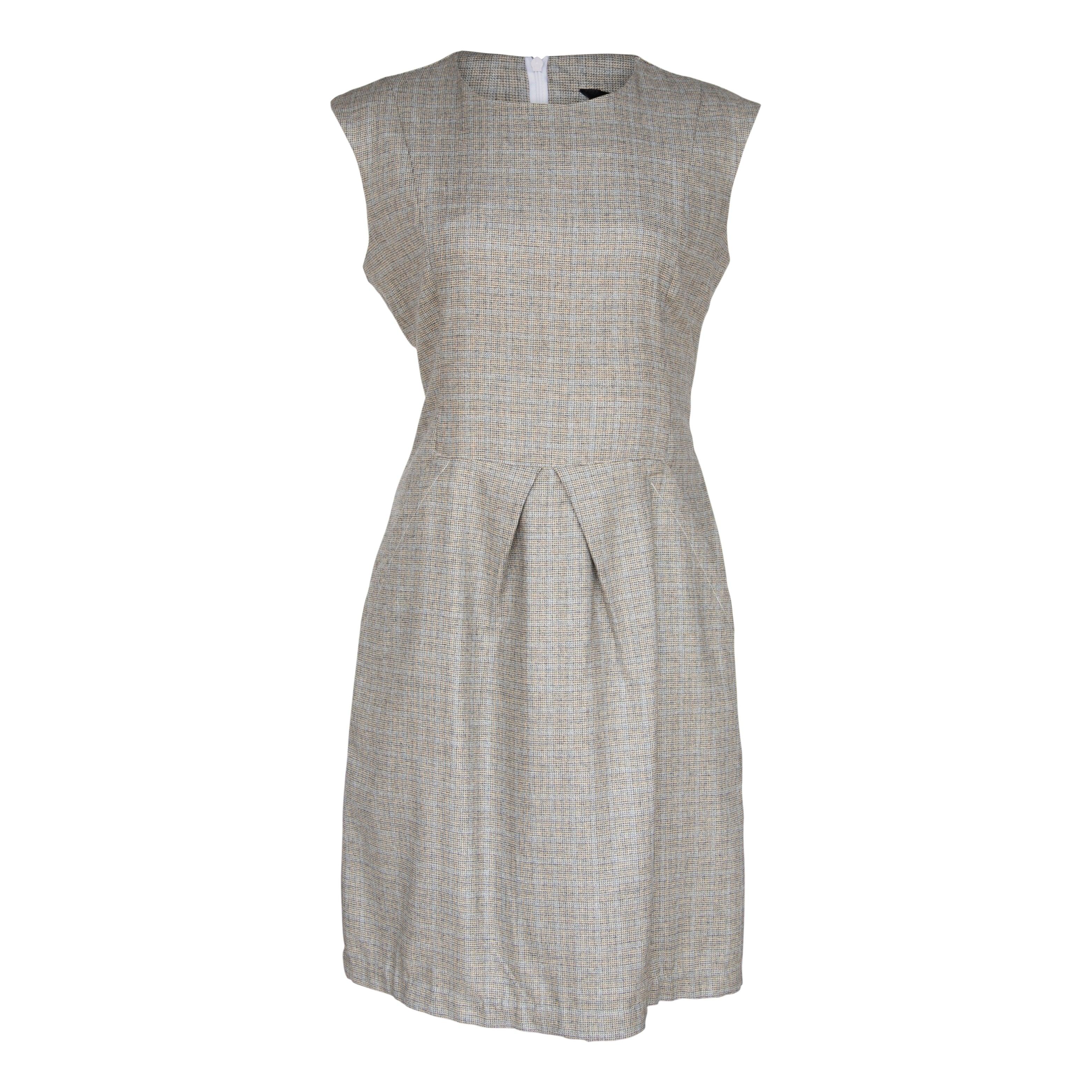 Italian Wool Boss Dress – Elegant Women’s Office Dress