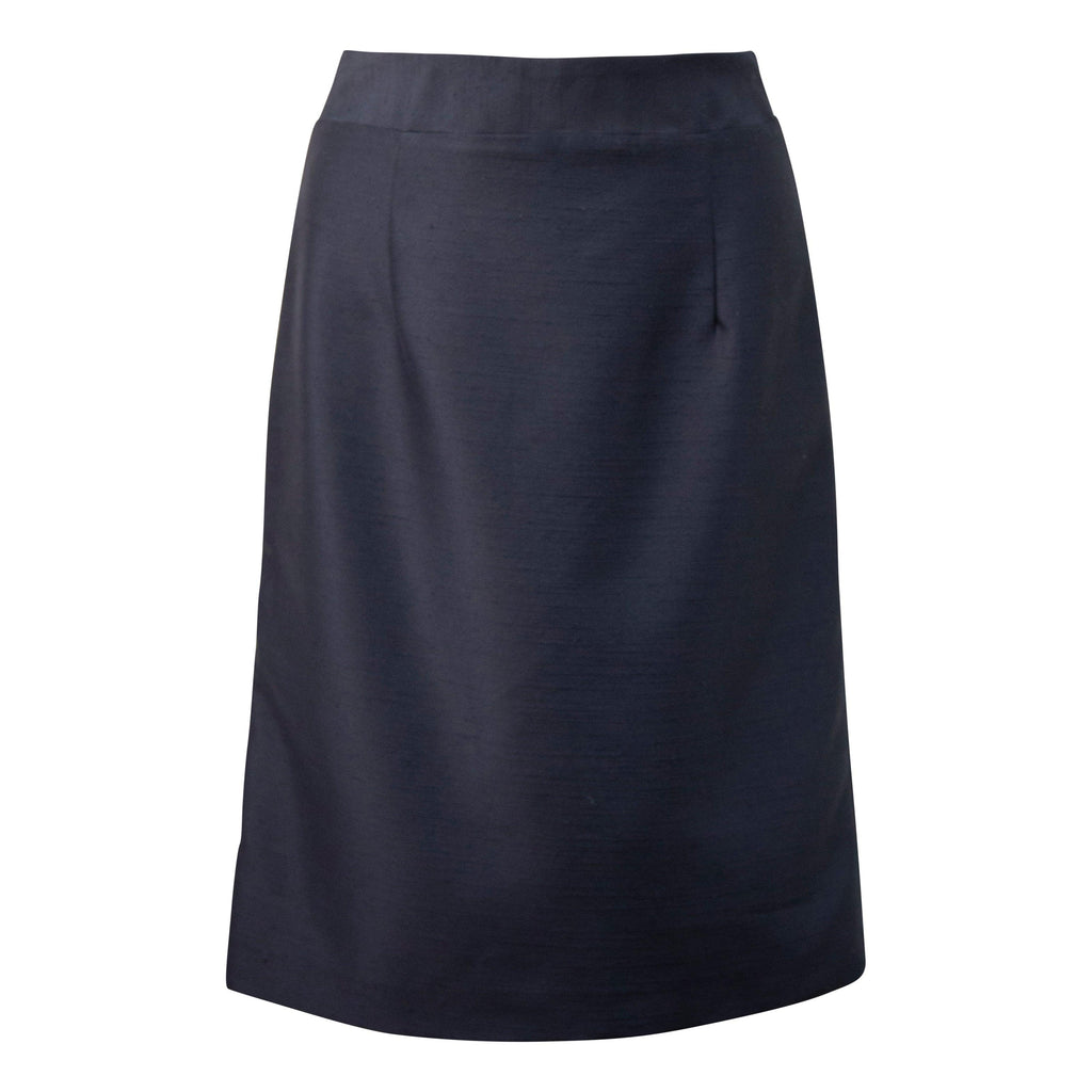 Luxe Straight Mini Skirt in Black – Women’s Chic Mini Skirt
