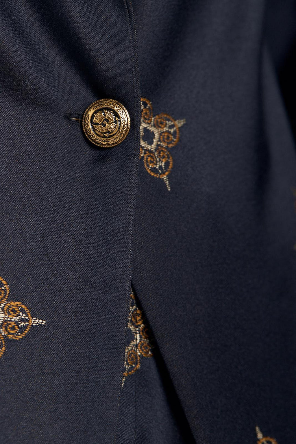 Standout Black and Gold Blazer