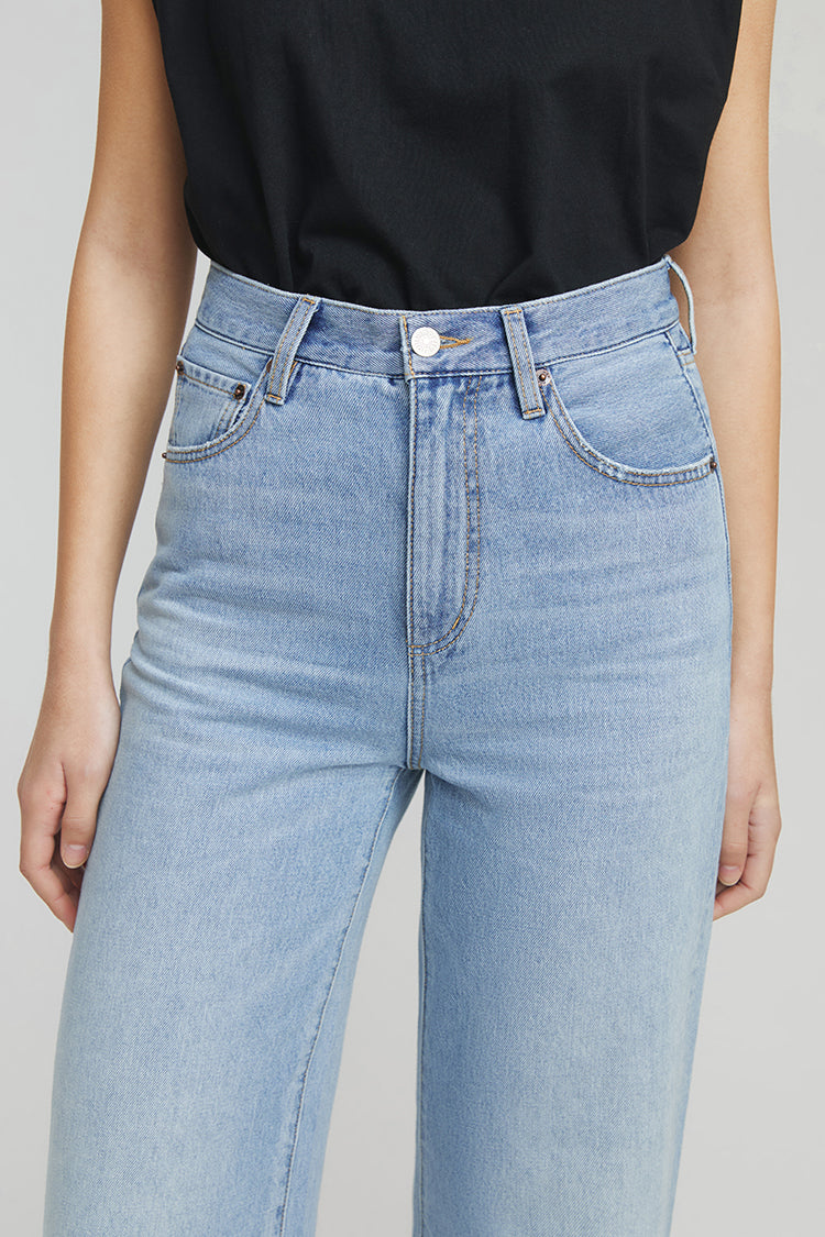 Coney Island Whitefish High Rise Wide Jeans HJ007